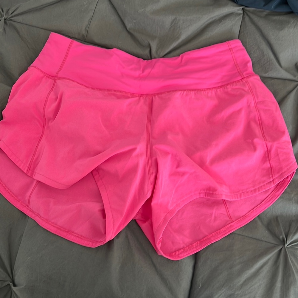 Speed up mid rise 4inch inseam